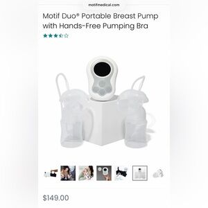 Motif Duo portable Electric Breast Pump